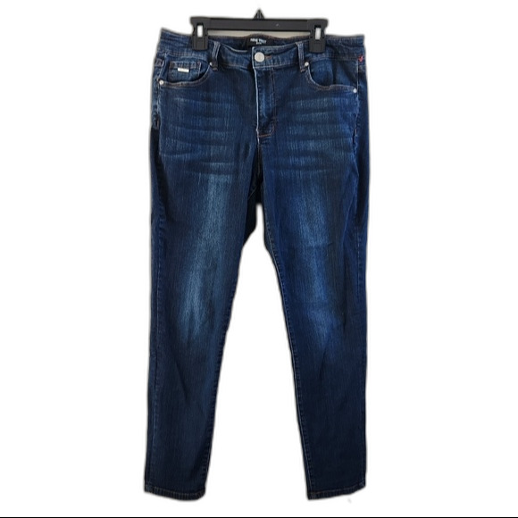 Nine West Cigarette Mid Rise Skinny Ankle Jeans - Picture 1 of 6